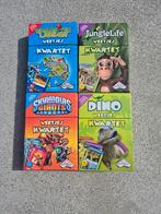 Kwartetspelletjes - Vakantie, Jungle, Skylanders, Dino, Ophalen of Verzenden, Gebruikt, Identity Games