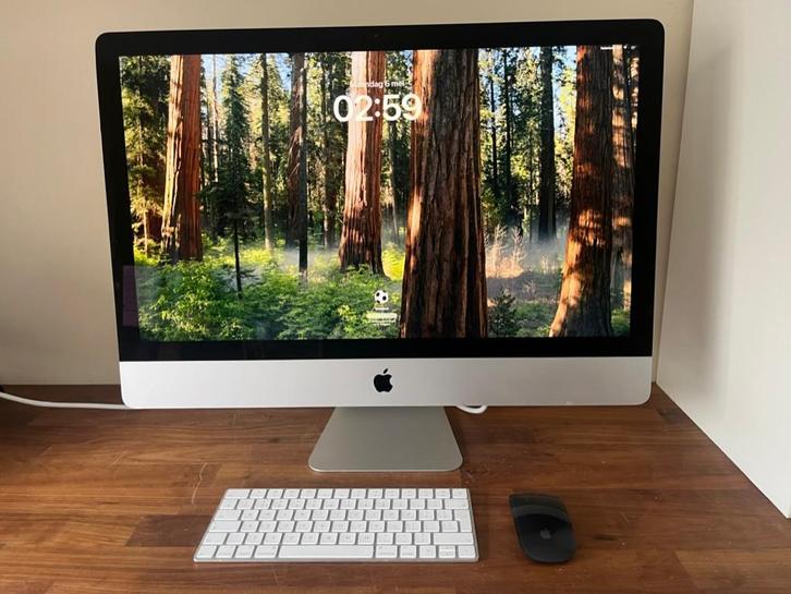 iMac 27 inch Retina 5K (2020) – 3.8GHz 8-core i7, Computers en Software, Apple Desktops, Zo goed als nieuw, iMac, SSD, 3 tot 4 Ghz