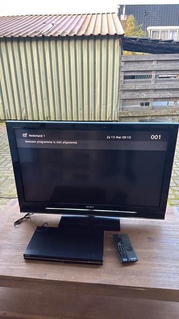 Sony Bravia tv + Sony DVD speler - Zeer goede staat beschikbaar voor biedingen