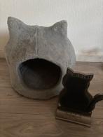 Kattenmand Intratuin + Kong Kitty Comber Grijs, Ophalen of Verzenden, Zo goed als nieuw