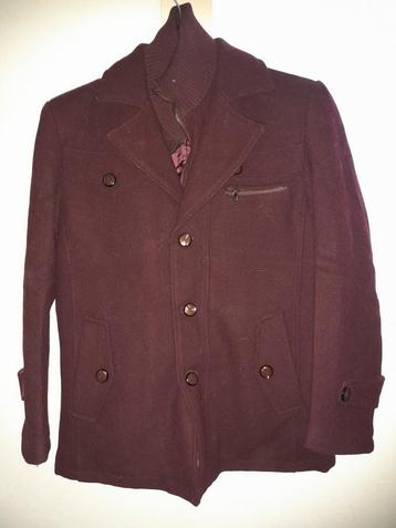 Nieuwe Heren Winterjas Bordeaux M/L (valt als M/L) beschikbaar voor biedingen