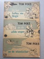 Tom Poes en de Wisselschat, Wilde wagen, huilen van Urgje, Meerdere stripboeken, Ophalen of Verzenden, Gelezen, Marten Toonder