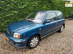 Nissan Micra 1.4 Luxury Automaat 120DKM NAP! NIEUWE APK, Auto's, Elektrische ramen, Gebruikt, Huisgarantie, 4 cilinders