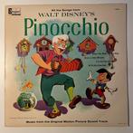 Walt Disney Songs from Pinocchio vinyl soundtrack LP USA, Verzenden, Mickey Mouse, Gebruikt, Overige typen