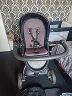 combi kinderwagen Mima Xari Rosé Gold, Gebruikt, Luchtbanden, Combiwagen, Ophalen