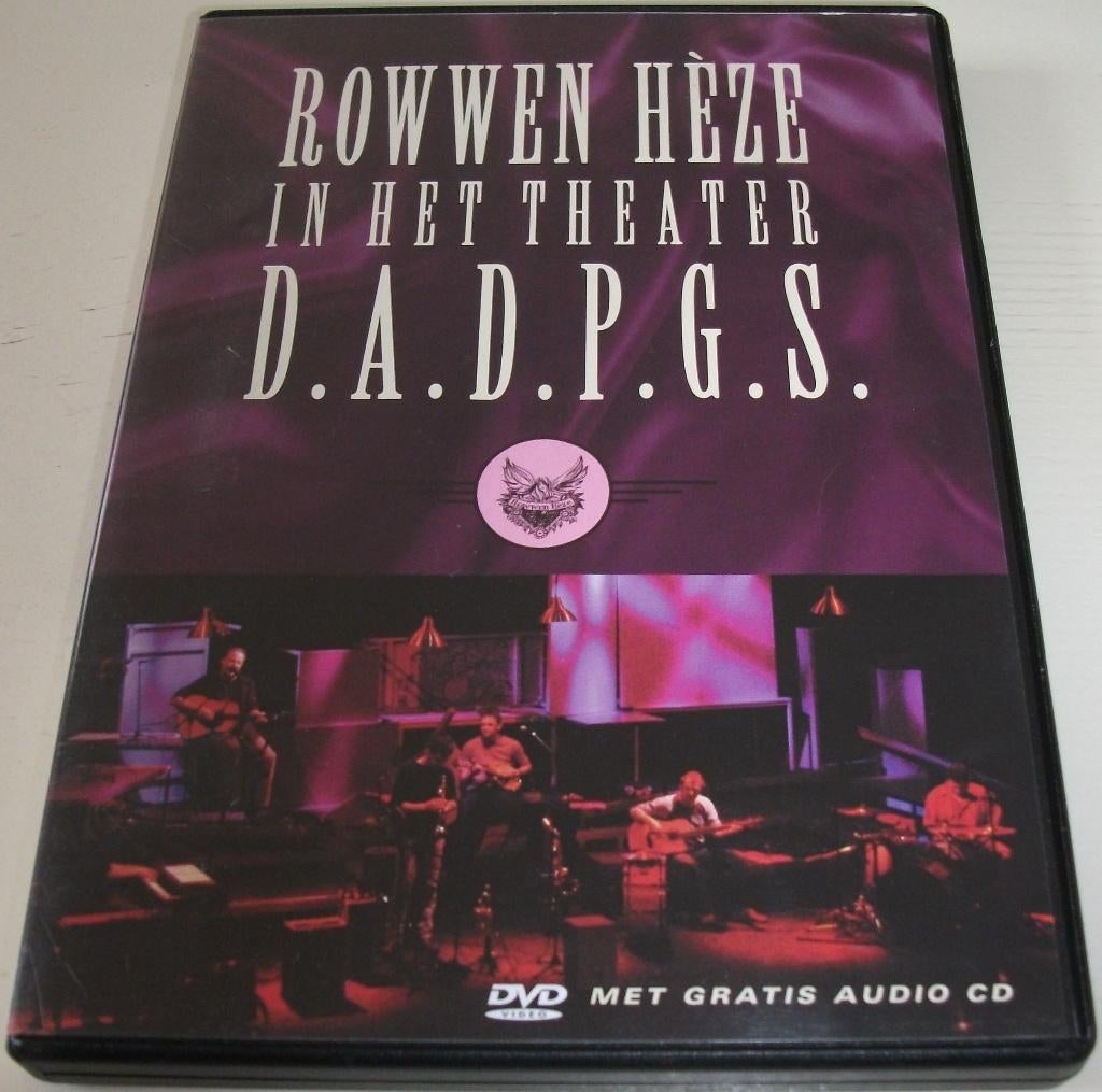 Dvd *** ROWWEN HÈZE *** In het Theater D.A.D.P.G.S., Alle leeftijden, Ophalen of Verzenden, Zo goed als nieuw, Muziek en Concerten