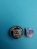 NVA Normandië veteranen 1944 speld. woman selction.2x., Ophalen of Verzenden, Landmacht, Engeland, Embleem of Badge