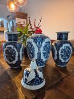 Delfts blauwe vazen, set van 3, Antiek en Kunst, Antiek | Keramiek en Aardewerk, Ophalen