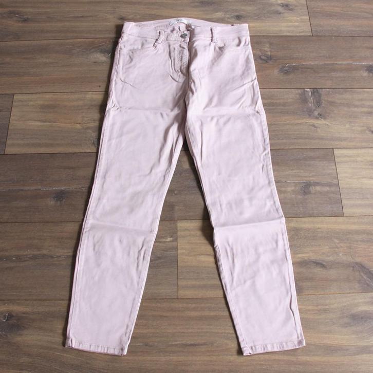 Mooie Roze Brax Broek - 101 (S) € 35,-, Kleding | Dames, Broeken en Pantalons, Zo goed als nieuw, Maat 36 (S), Roze, Lang, Ophalen of Verzenden