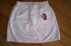 Rok wit met Minni Mouse maat 140, Kinderen en Baby's, Kinderkleding | Maat 140, Disney, Meisje, Ophalen of Verzenden, Zo goed als nieuw
