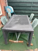 Tuin tafel grijs, Tuin en Terras, Ophalen, Gebruikt