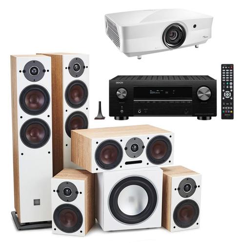 Home cinema, Optoma UHZ65LV 4K Denon AVC-X3700H Dali Oberon, Audio, Tv en Foto, Home Cinema-sets, Zo goed als nieuw, Overige spelers