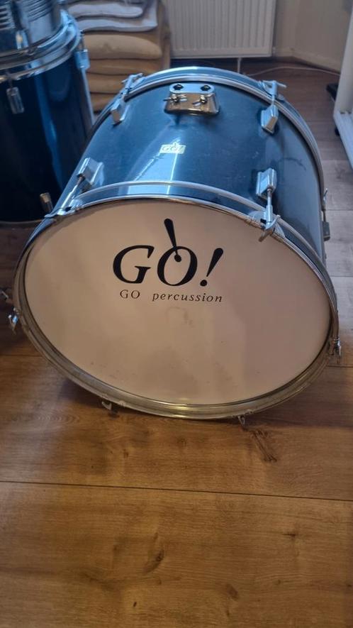 Go! Percussion drumstel, Muziek en Instrumenten, Drumstellen en Slagwerk, Gebruikt, Overige merken, Ophalen