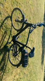Mat zwarte heren elektrische fiets. Merk quick, Qwic, Gebruikt, Ophalen of Verzenden, 55 tot 59 cm