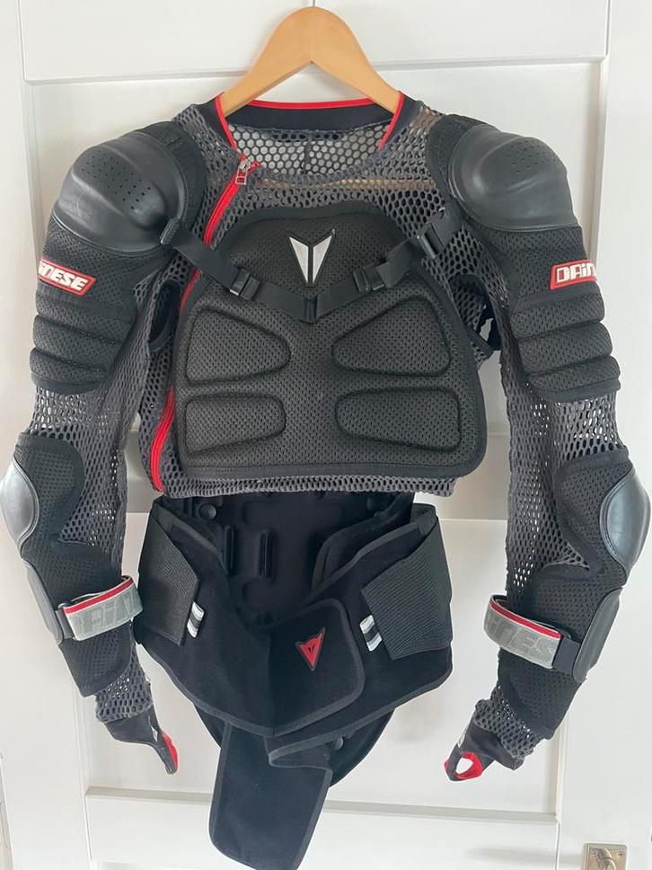Maat M Dainese light wave D1 jacket motor/MTB/ski/board, Motoren, Kleding | Motorkleding, Jas | textiel, Tweedehands, Ophalen of Verzenden