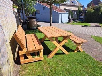 houten tuinset DOUGLAS HOUT milieuverantwoord beschikbaar voor biedingen