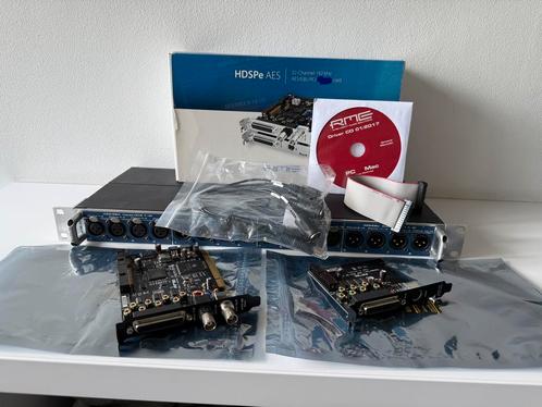 RME HDSP AES (PCI) incl. Breakout box, Audio, Tv en Foto, Professionele Audio-, Tv- en Video-apparatuur, Zo goed als nieuw, Audio