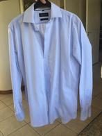 Lichtblauw overhemd taillor&son maat 41 slim fit zgan, Kleding | Heren, Overhemden, Ophalen of Verzenden, Zo goed als nieuw, Blauw