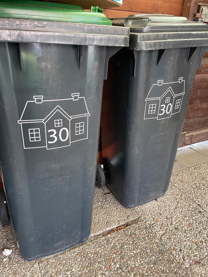 Rivièra Maison Container Kliko Sticker, Huis en Inrichting, Woonaccessoires | Prullenbakken, Nieuw, Kunststof, Minder dan 50 cm