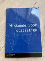 Wiskunde voor statistiek, Boeken, Studieboeken en Cursussen, W.M. Franken & R.A. Bouts, Verzenden, Beta, WO