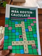 MBA Kosten-Calculatie - Maud Faber, Boeken, Ophalen of Verzenden, Zo goed als nieuw, MBO, Maud Faber