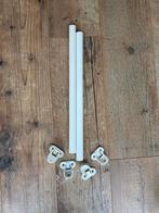 2x Komplement kledingroede 50 cm, Huis en Inrichting, Kasten | Kledingkasten, Ophalen, Minder dan 50 cm, Nieuw, Minder dan 25 cm