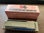 Picolo mondharmonica in originele doos, Muziek en Instrumenten, Blaasinstrumenten | Mondharmonica's, Ophalen of Verzenden, Zo goed als nieuw