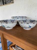 3 vintage porseleinen schalen vaga international pauw., Antiek en Kunst, Ophalen