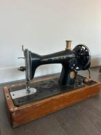 Vintage Singer Naaimachine met Houten kist, Antiek en Kunst, Antiek | Naaimachines, Ophalen