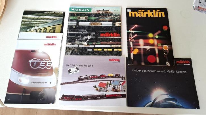 Marklin folders, posters en catalogi, Hobby en Vrije tijd, Modeltreinen | H0, Gebruikt, Boek, Tijdschrift of Catalogus, Wisselstroom