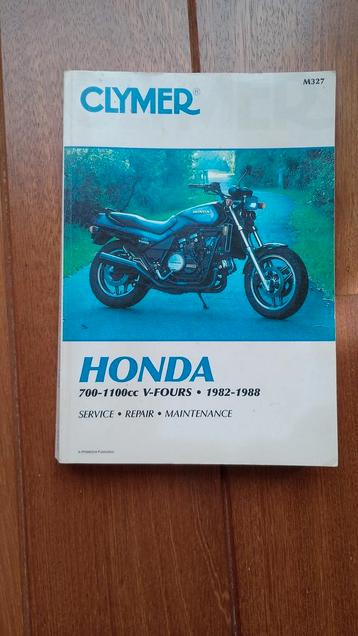 Clymer M327 Service Shop Repair Manual Honda 700-1100cc V-Fo beschikbaar voor biedingen