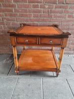 Selva Bellagio houten bijzettafel met lade, Gebruikt, Klassiek, Vierkant, 55 tot 75 cm