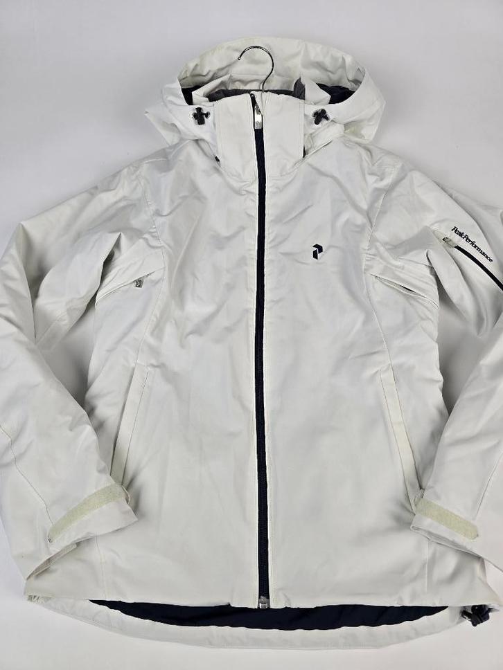 Peak Performance Anima Jacket Wit Dames XS, Kleding | Dames, Wintersportkleding, Zo goed als nieuw, Jack, Maat 34 (XS) of kleiner