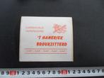 sticker carnaval sittard 't haneriek broukzitterd alaaf, Ophalen, Zo goed als nieuw, Bedrijf of Vereniging