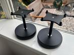 Genelec 8030 K&M tafelstandaards + Isopod statiefplaten, Ophalen of Verzenden, Gebruikt, Instrumentstandaard, Speaker