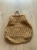 Handtas riet gehaakt nieuw, Ophalen of Verzenden, Zo goed als nieuw, Beige, Handtas