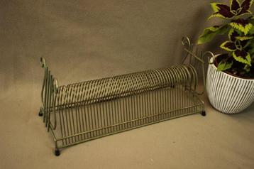 Vintage Vinyl Platen Houder - LP Houder beschikbaar voor biedingen