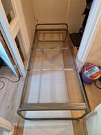Stalen eenpersoons bedframe 190x80, Huis en Inrichting, Slaapkamer | Bedden, Ophalen, Gebruikt, 90 cm, Eenpersoons