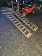 Oprijplaten staal 200cm, Ophalen, Gebruikt