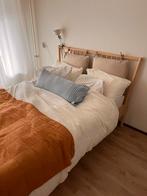 Bjorksnas bed 140 x 200 cm IKEA zo goed als nieuw, Huis en Inrichting, Slaapkamer | Bedden, Beige, 140 cm, Zo goed als nieuw, Hout