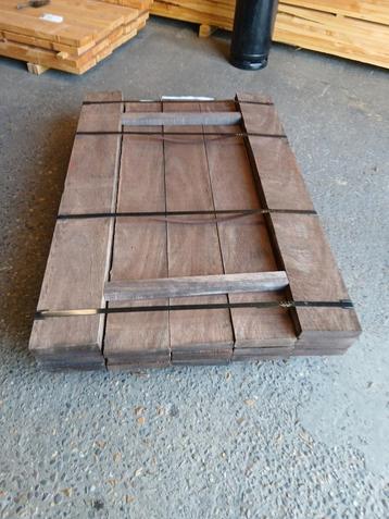 Angelim Vermelho balken, planken 4 x 20 x 150 cm 17 stuks beschikbaar voor biedingen