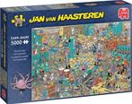 Jan van Haasteren, de Muziekwinkel 5000 stukjes, Ophalen of Verzenden, Meer dan 1500 stukjes, Zo goed als nieuw, Legpuzzel