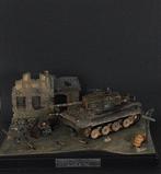 Forces of Valor 1:32 Tiger I Caen Diorama #80104! Zeldzaam!, Tank, 1:32 tot 1:50, Zo goed als nieuw, Ophalen