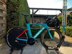 Tijdritfiets Argon18 E117 TRI. incl wattage meter, Carbon, Zo goed als nieuw, Meer dan 20 versnellingen, 53 tot 57 cm