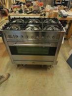 Borretti vrijstaand 6 pits + oven en afzuigkap, Witgoed en Apparatuur, Fornuizen, Ophalen, 60 cm of meer, Zo goed als nieuw, Gas