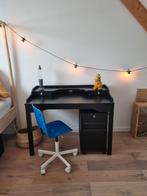 Ikea bureau en bureaustoel, Ophalen of Verzenden, Zo goed als nieuw