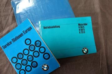 BMW R50/5 R60/5 R75/5 1970 betriebsanleitung instructie boek beschikbaar voor biedingen