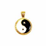 Geliefd Symbool Verguld RVS Yin Yang Hanger Dames Heren, Overige materialen, Birgitta-Gracht 33, 6465 EL Kerkrade, Nederland, Verzenden