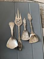 Vintage Zilveren Lepels en Vorken Set, Antiek en Kunst, Antiek | Bestek, Ophalen