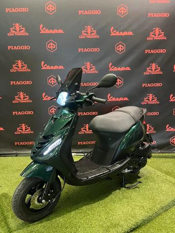 Piaggio Zip 2024 Brom! SP Jaguar Green Alpha Led Garantie! beschikbaar voor biedingen